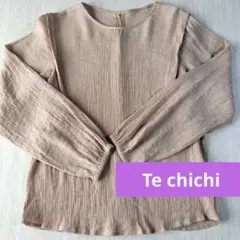 Te chichi TERRASSE レディース 長袖ブラウス ベージュ　日よけのサムネイル