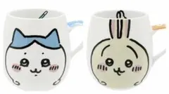 新品未使用　ちいかわ フェイスマグ ハチワレ　うさぎ　セットのサムネイル