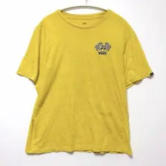 バンズ Tシャツ クルーネック 半袖 バックプリント L 黄 綿 ストリートのサムネイル