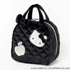 HELLO KITTY × BRILMY コスメポーチ VELOUR BLACK