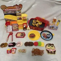 アンパンマン　ハンバーガー屋さん&ホットプレート　まとめ売り　たこやき　お好み焼