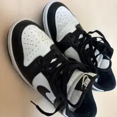 NIKE DUNK LOW スニーカー ブラック ホワイトのサムネイル