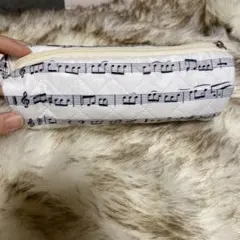 음악 노트 필통, 필통, 문구, 펜 파우치, 메이크업 파우치, 액세서리 케이스