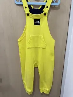 THE NORTH FACE イエローオーバーオール 90cm ②
