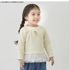 petit main 【サンリオ】花チュール長袖Ｔ　130