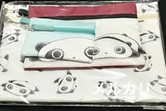 .たれぱんだ　3連ポーチ。