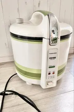 昭和レトロ　炊飯器　TOSHIBA 酵素玄米　保温釜のサムネイル