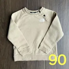 THE NORTH FACE /ノースフェイス　トレーナー 90cm ベージュ