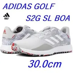 K新品 30.0cm アディダス ゴルフ BOA シューズ GV9786