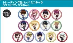 新品未開封全13種セットSEED FREEDOM ROUND1缶バッチミニキャラ