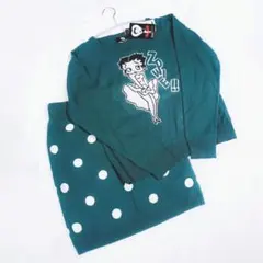 希少新品タグ付✨️セシルマクビー♡Betty Boop♡ベティちゃんセットアップ