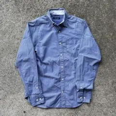 00s NAUTICA ストライプ 長袖シャツ