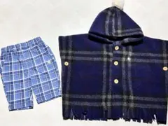 POLObaby ベビー ポンチョ ショートパンツ セット 80 アウター