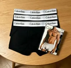新品 カルバンクライン ボクサーパンツ 3枚セットSサイズ ブラック Q1