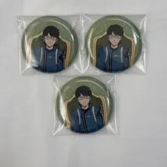三雲修 缶バッジ 「ワールドトリガー×セブンイレブン」 対象商品購入