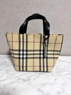 Burberry チェック柄 トートバッグ