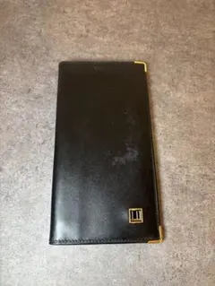 dunhill ブラックレザー 長財布
