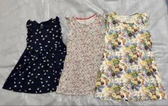 UNIQLO H＆M 130cmワンピース3枚セット