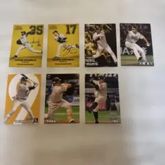 2025 2024 カルビープロ野球チップス 福岡ソフトバンクホークス ￼ 7枚