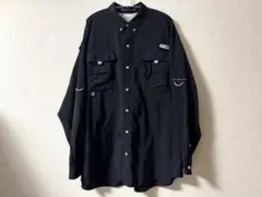 Columbia Bahama PFG Fishing Shirt Black