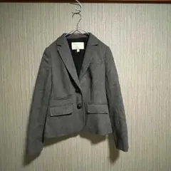 バナナリパブリック　ジャケット　テーラードジャケット　S  ブラウン　ショート丈