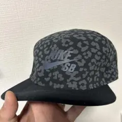 Nike SB レオパード柄 キャップ
