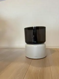 QUADS ガラス スチーム加湿器 ガラスポッド式 グレー 本田翼さん愛用
