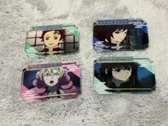 鬼滅の刃 アクリルスタンド 4個セット　アクリルブロック