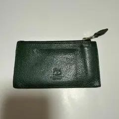 【IL BISONTE】フラグメントケース(グリーン)