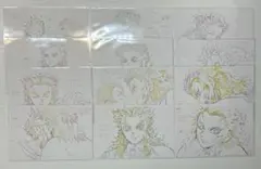 鬼滅の刃 無限列車 煉獄杏寿郎 原画ポストカード 12枚セット