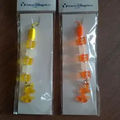 ミッキー ストラップ 2個セット