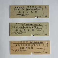 昭和時代 古い切符 約90枚セット　硬券　値引交渉ok 2026年最新】特急券の人気アイテム - メルカリ