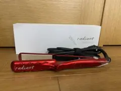 ほぼ未使用品　radiant ラディアント ストレートヘアアイロン 28mmのサムネイル