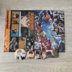 ハイキュー!! ゴミ捨て場の決戦　クリアファイル　缶バッジ