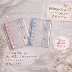 シール帳 リフィル20枚 6穴 クリアバインダー シール収納 推し活 A7