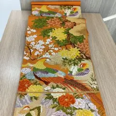 豪華な花・鳥柄 袋帯