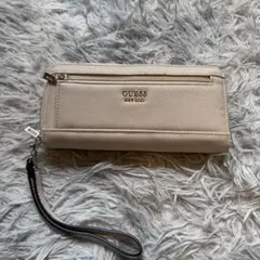 GUESS ベージュ 長財布