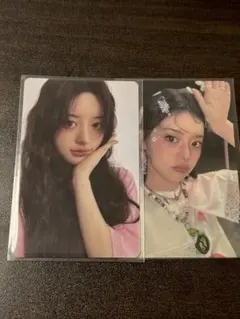 ILLIT 時よ止まれ ミンジュ トレカ 2枚セット MINJU