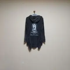 MEO╱バックプリント・ロングパーカー