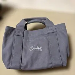 Eunice キャンバス トートバッグ グレー