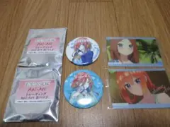 五等分の花嫁 トレーディング Ani-Art 缶バッジ 中野三玖 ウエハース