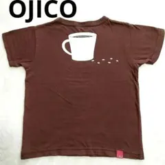 OJICO カフェ 犬柄？ 半袖Tシャツ キッズ 4A～6A オジコ テディベアのサムネイル