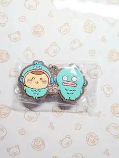 ちいかわ×サンリオキャラクターズ　なかよしラバーマスコット　くりまんじゅう　①