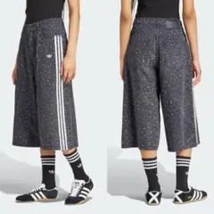 【adidas originals】 デニム バミューダ ショーツ レオパードのサムネイル