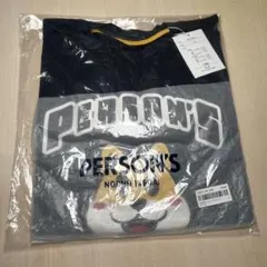 パーソンズ カートゥーン ドッグプリントトレーナー ネイビー LL 服