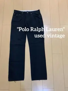 【00s~90s】Ralph Lauren ラルフローレン ポロチノ ブラック