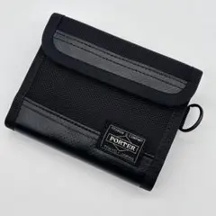 【新品未使用】ポーター ヒート 二つ折り財布 ブラック