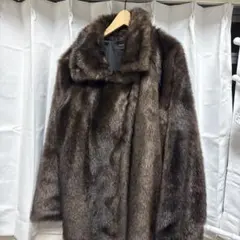 【美品】EMODA ブラウンファーコート サイズF