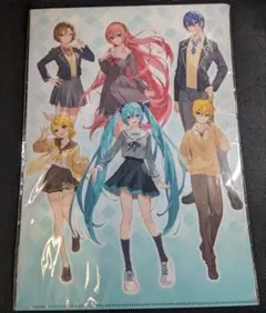 初音ミク クリアファイル 学生服 teffish VOCALOID