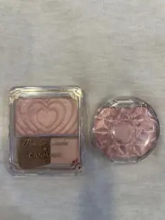 CANMAKE パウダーチークスA P05、クリームチーク(パールタイプ)P05